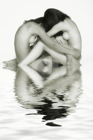 To use this stock image in your creative project, please select the size you need over to the right and click the "Add to Cart" button.
Your downloaded image will come with the Cutcaster watermark removed so don’t worry about the watermark you see on this page. Three girls hugging naked stock photo, Three naked girls in an intimate hug by Frenk and Danielle Kaufmann