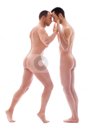 To use this stock image in your creative project, please select the size you need over to the right and click the "Add to Cart" button.
Your downloaded image will come with the Cutcaster watermark removed so don’t worry about the watermark you see on this page. Learn the dance stock photo, Artistic nude forms with 2 powerfull men by Frenk and Danielle Kaufmann