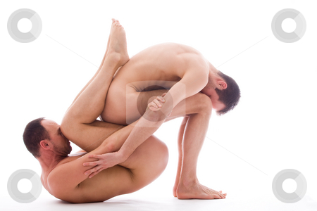 To use this stock image in your creative project, please select the size you need over to the right and click the "Add to Cart" button.
Your downloaded image will come with the Cutcaster watermark removed so don’t worry about the watermark you see on this page. Sttting on you stock photo, Artistic nude forms with 2 powerfull men by Frenk and Danielle Kaufmann